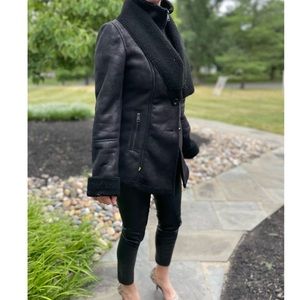 Soia & kyo - Sherpa Lined Jacket in Black